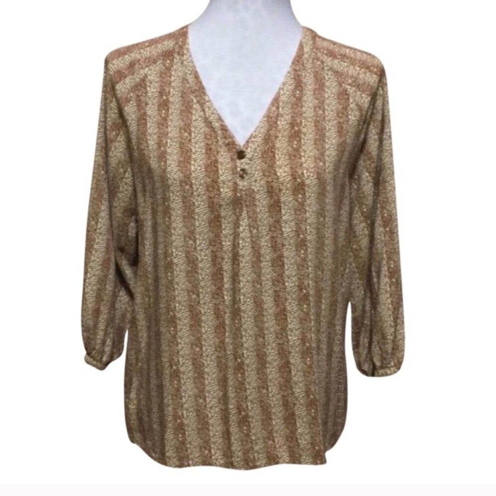 3/4 sleeve blouse